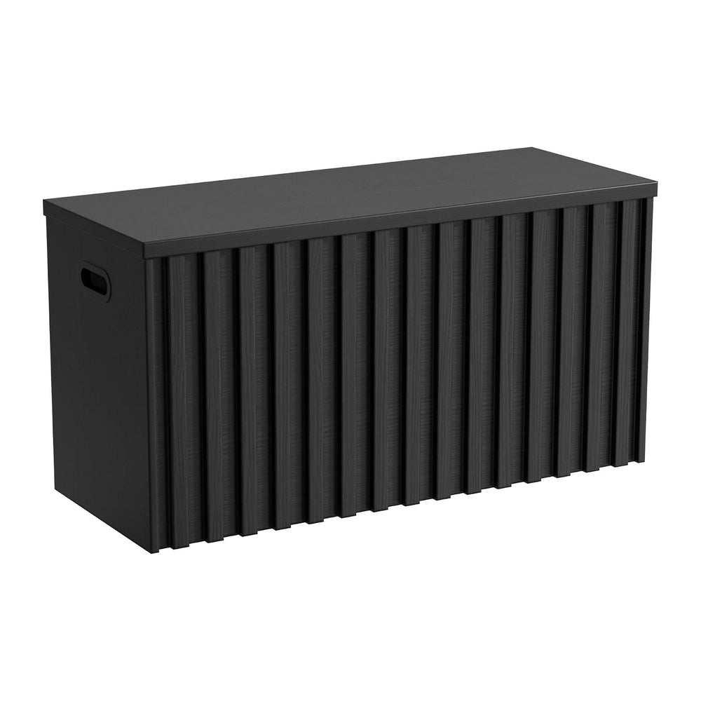 UEV Storage Bench,39.4" Wood Box, Storage Trunk with 2 Safety Hinges, Ot...
