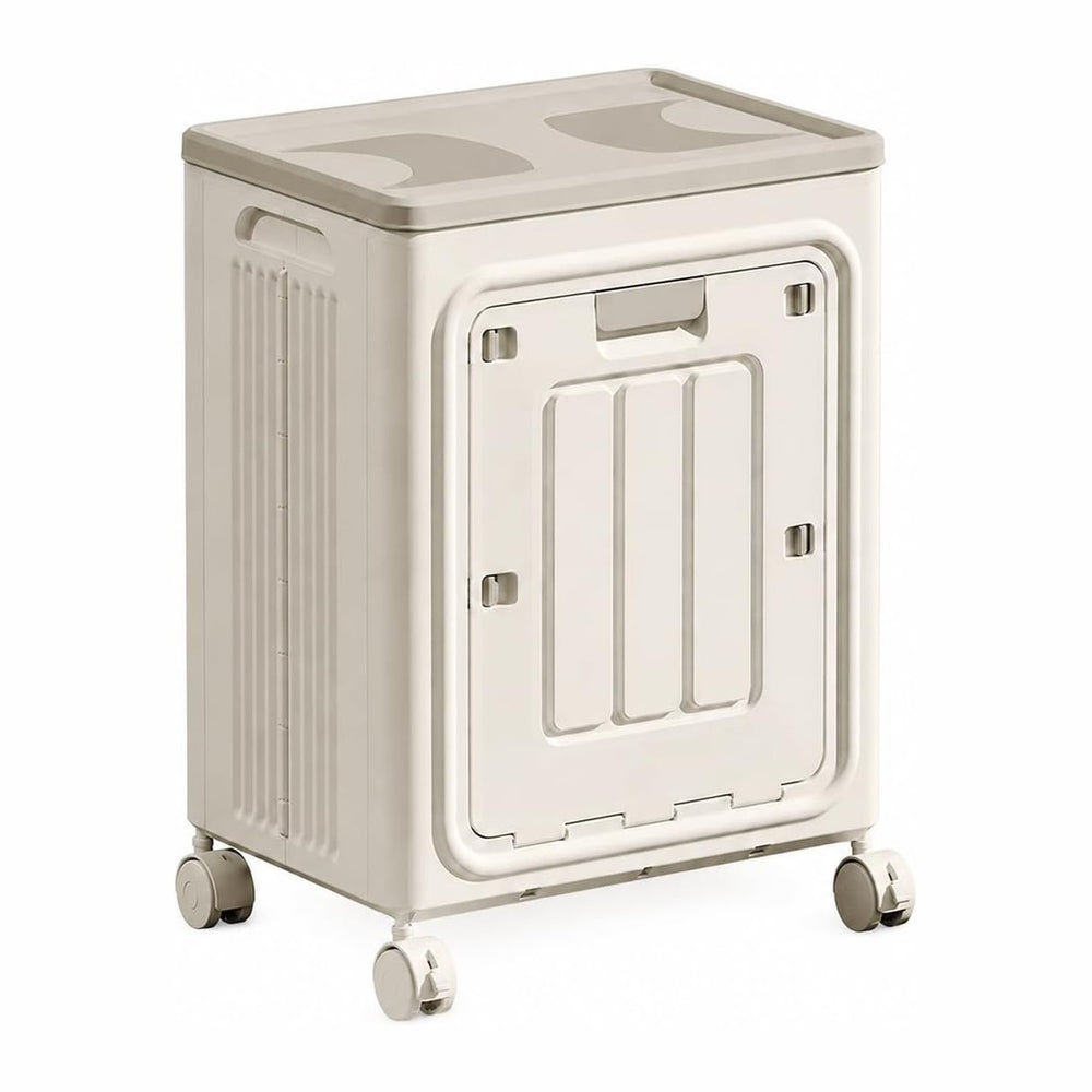 UFORU Rolling Laundry Hamper, Large Capacity with Lid & Wheels for Laundry