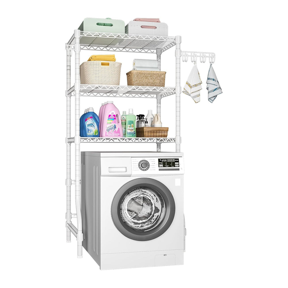 Ulif U8 Laundry Room Storage Organizer, Over The Washer and Dryer Storage She...