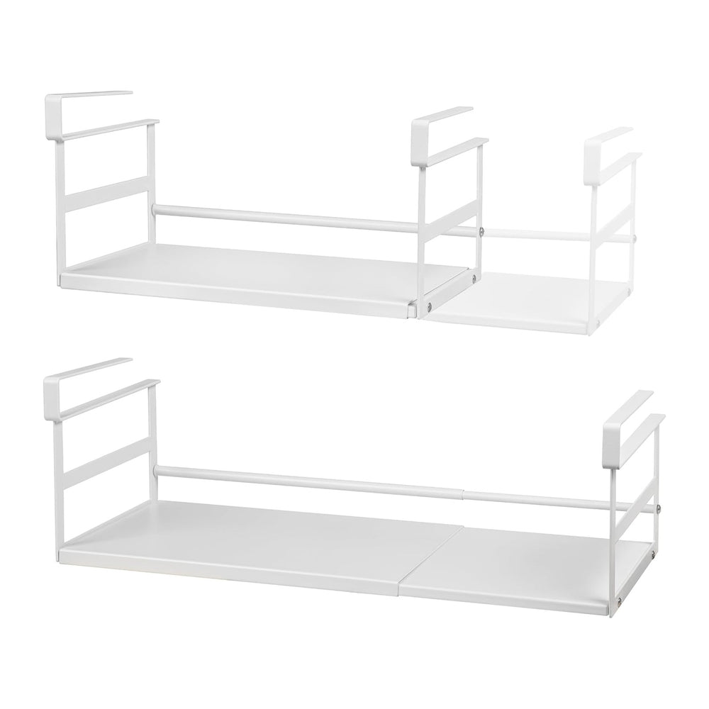 Under Shelf Storage Basket, 2-Pack Under Cabinet Shelf Organizer