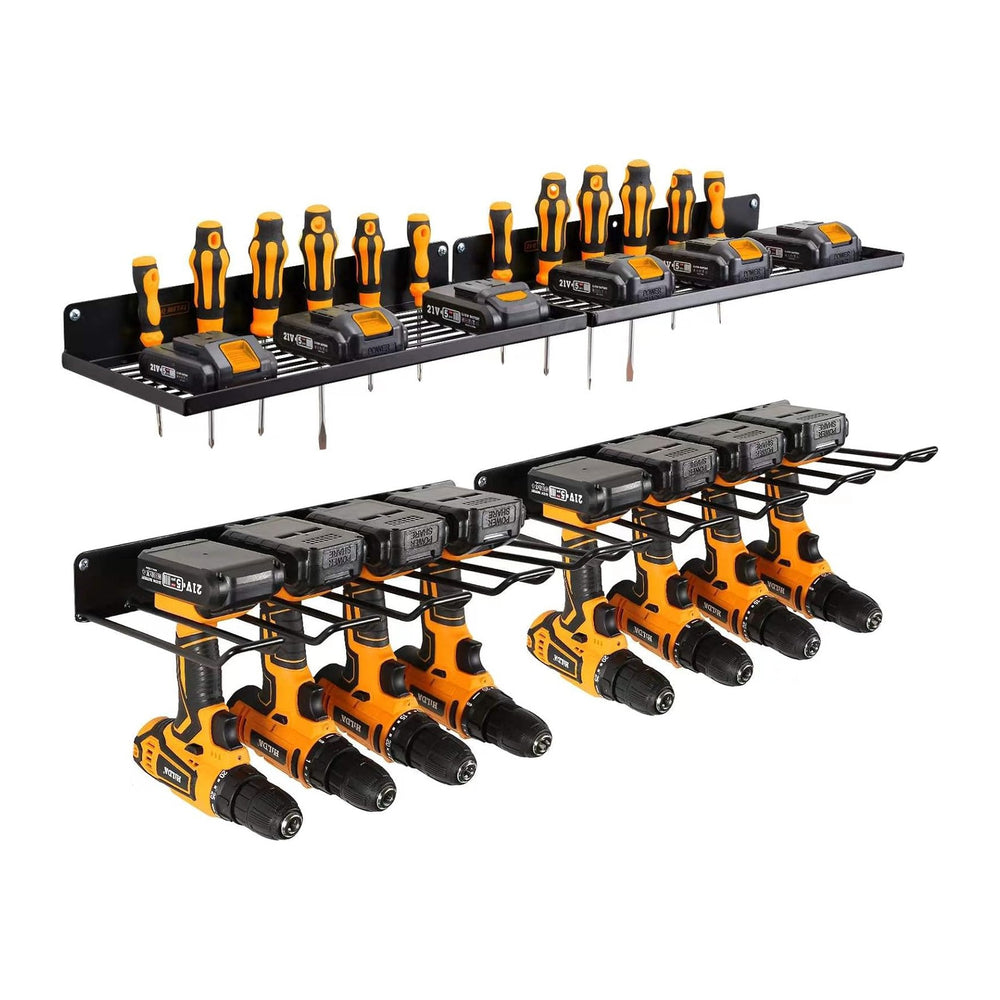 UU-Major Power Tool Organizer with Charging Station,Drill Holder Wall Mount,G...