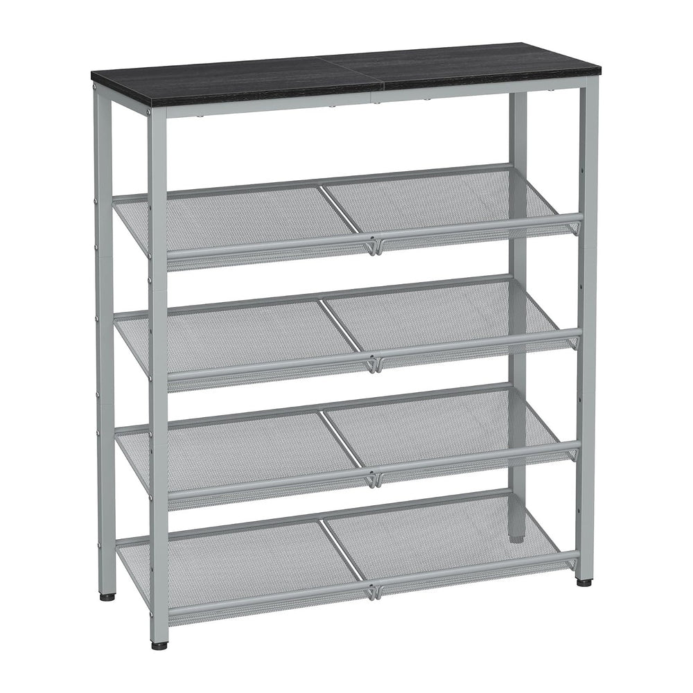 VASAGLE 5-Tier Shoe Rack, Adjustable, Freestanding