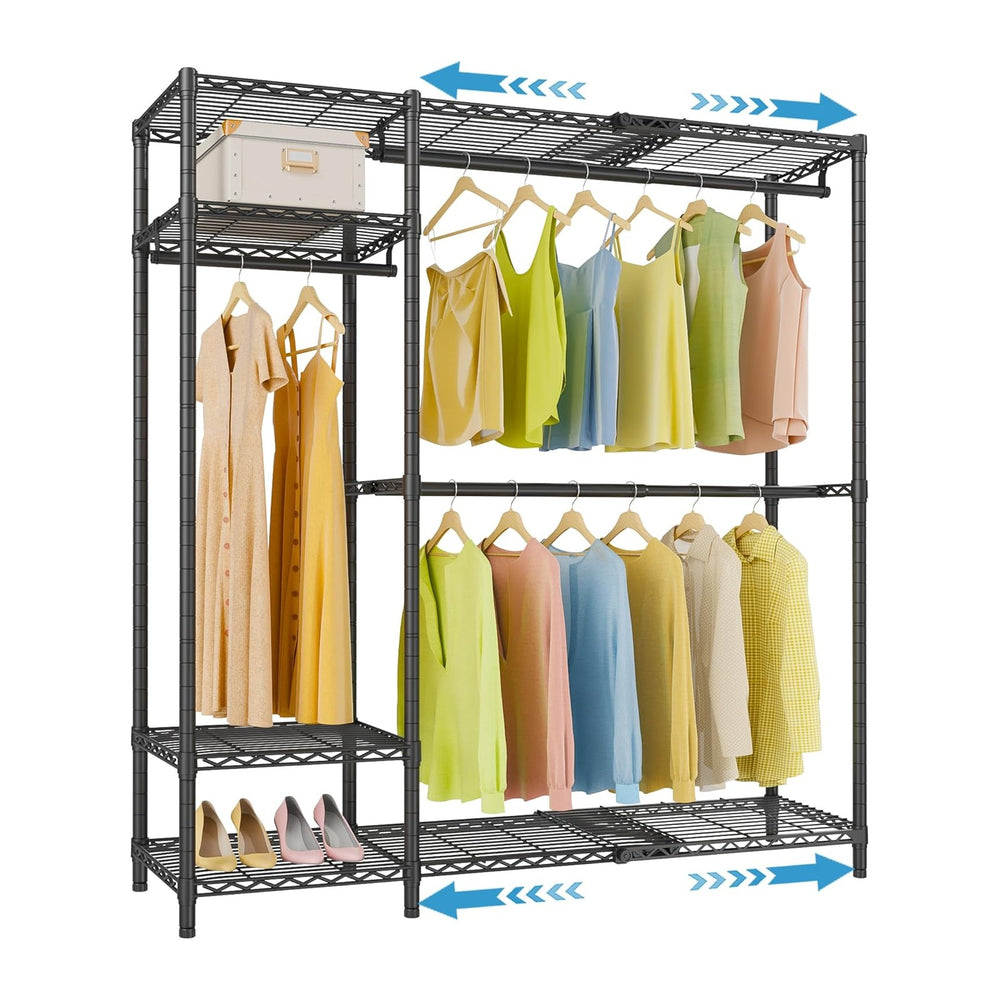 VIPEK X20 Expandable Metal Clothing Rack Adjustable from 3'3" to 4&#...