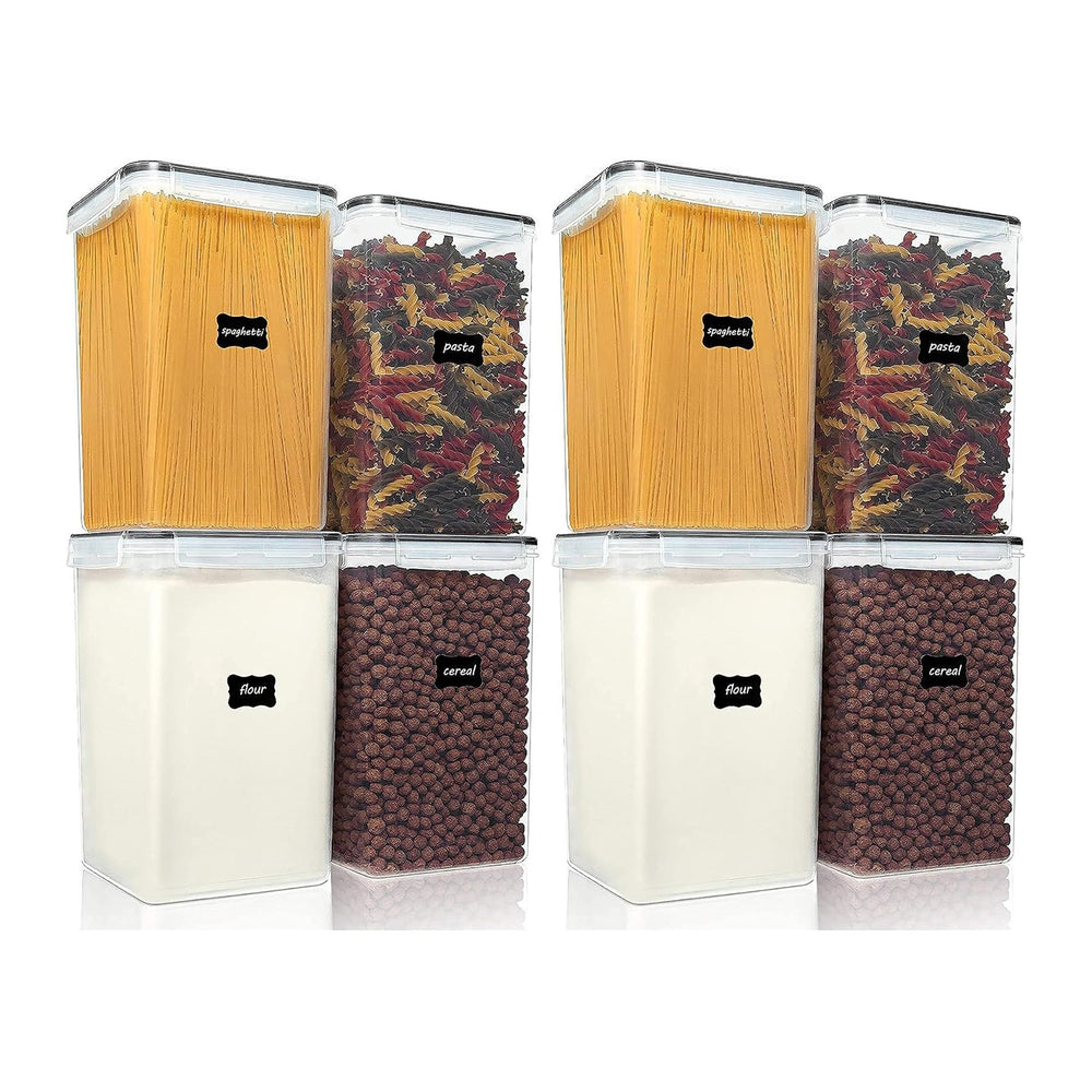 Vtopmart Extra Large Tall Airtight Food Storage Containers, 4 Pieces 5.9qt/6....