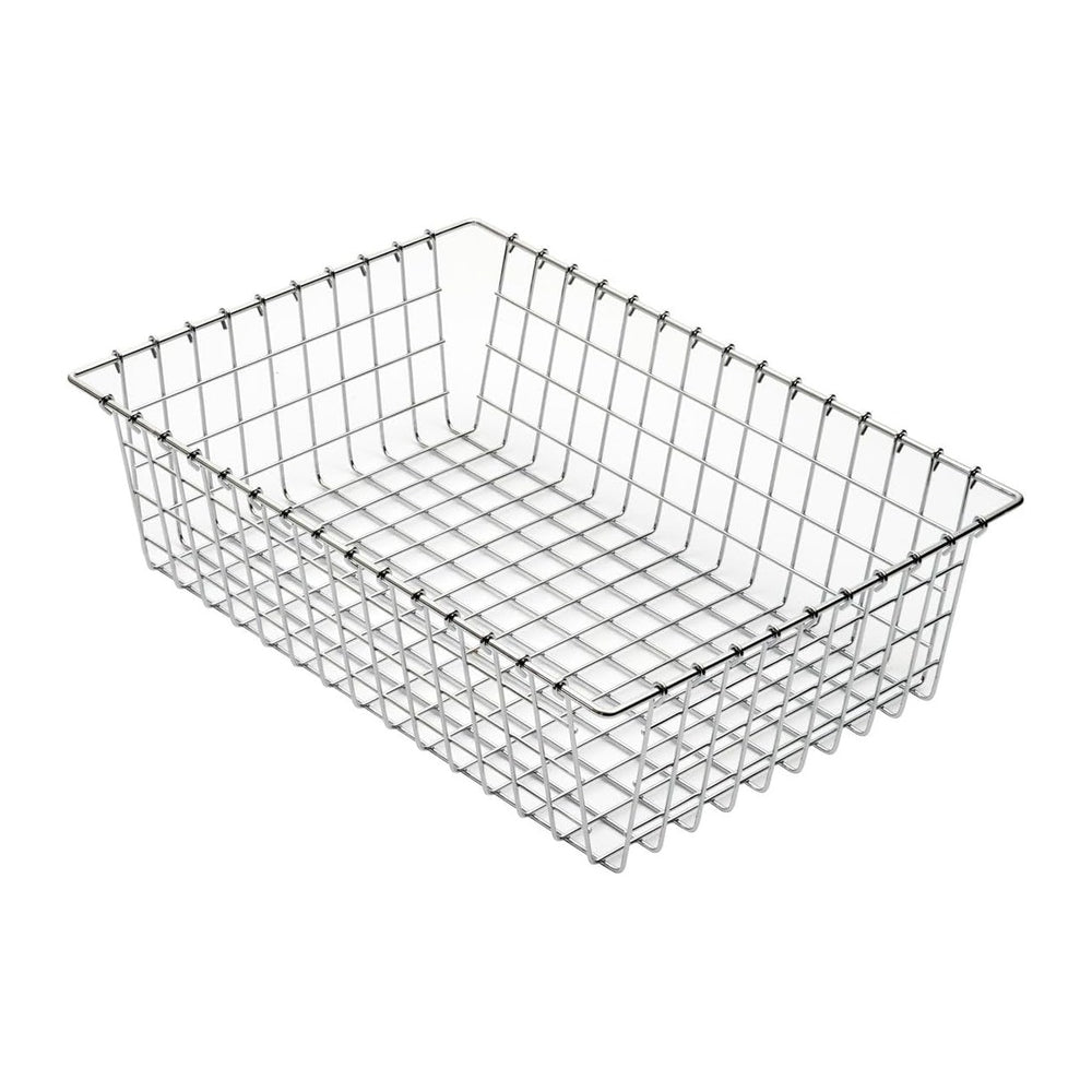 Winco 20" x 14" Wire Bagel/Pastry Basket