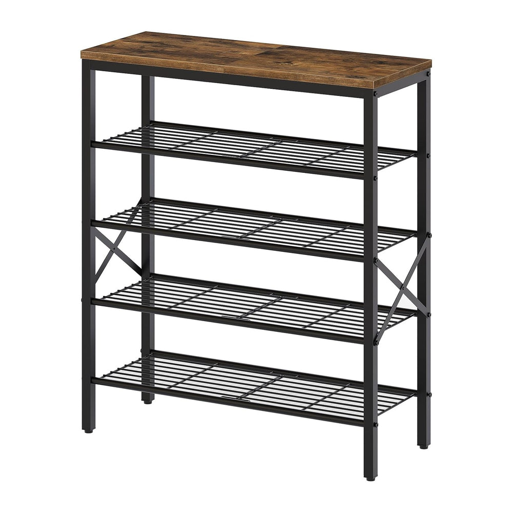 YATINEY 5-Tier Shoe Rack, Shoe Storage for Entryway and Closet, Free Standing...