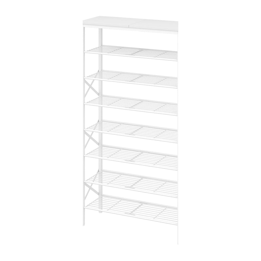 YATINEY 8 Tier Shoe Rack, Shoe Storage Organizer, Large Capacity Shoe Shelf H...