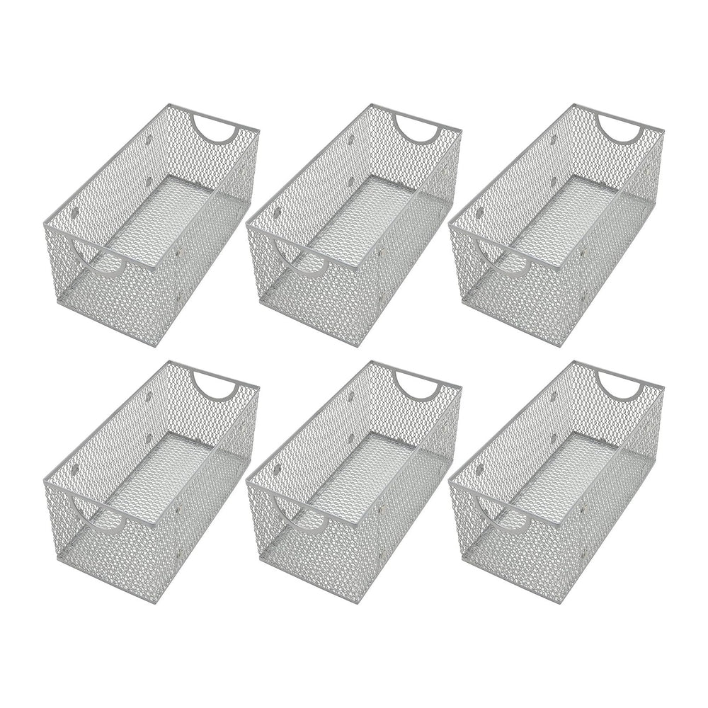 YBM HOME Kitchen Pantry Organizer Wire Basket for Shelves, Pantry, and Cabine...