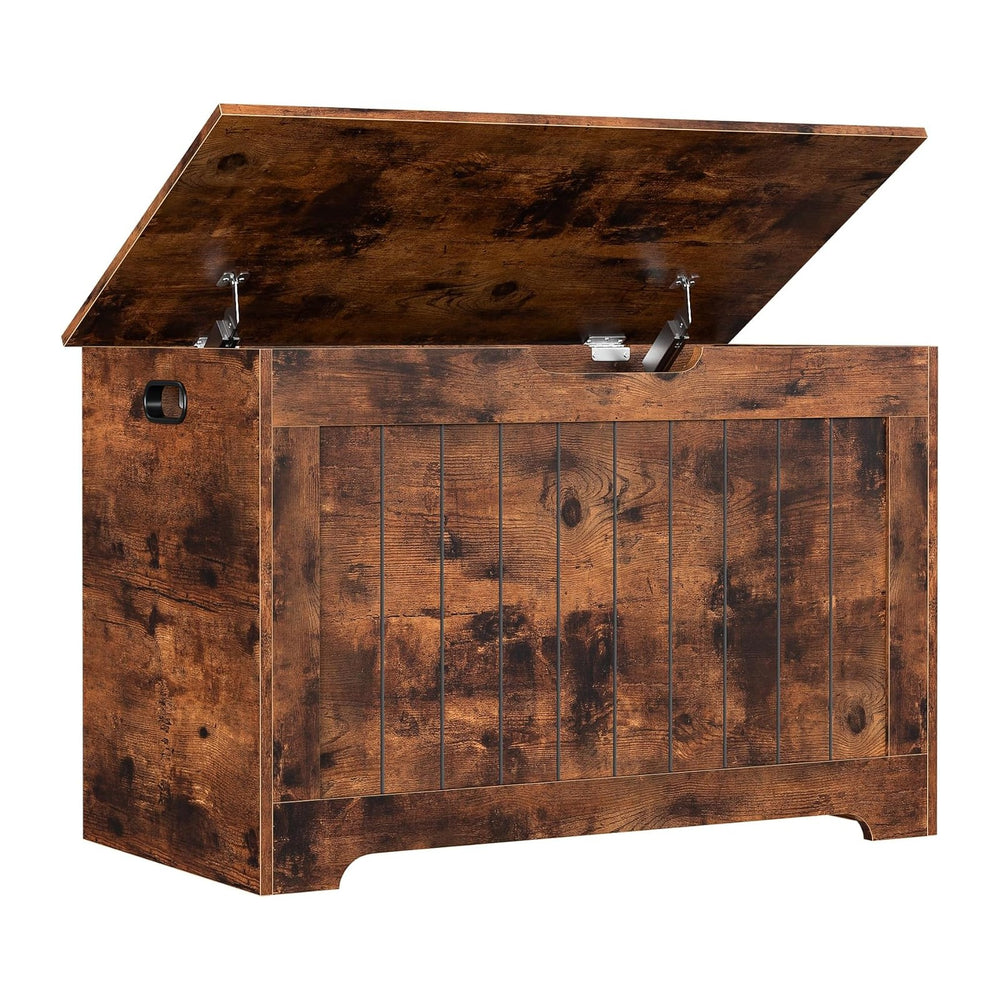 ZENY Storage Chest, Lift Top Storage Trunk, Entryway Shoe Bench, Wooden Stora...